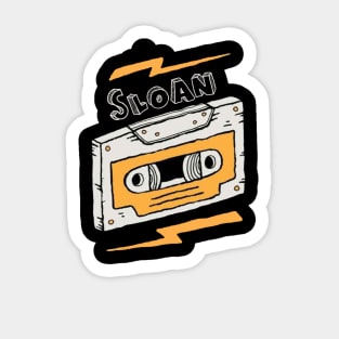 Vintage -Sloan Sticker